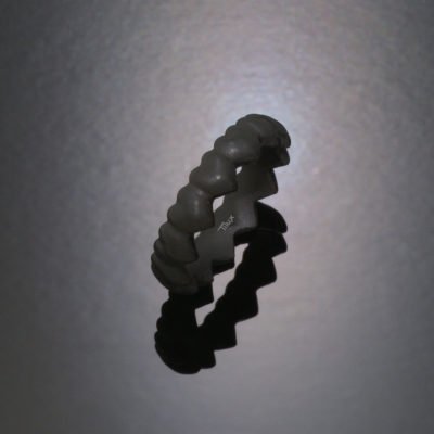Premium | Black solid ring – P5001