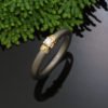 tilux_titan_blank_børstet_boerstet_mat_damering_vielsesring_forlovelsesring_sort_solitaire_ringe_sten_brilliant_diamant_titanium_guld_14_karat_ti2203-10
