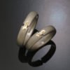 tilux_titan_børstet_boerstet_mat_herrering_damering_vielsesring_forlovelsesring_sten_brilliant_diamant_titanium_guld_14_karat_t1023